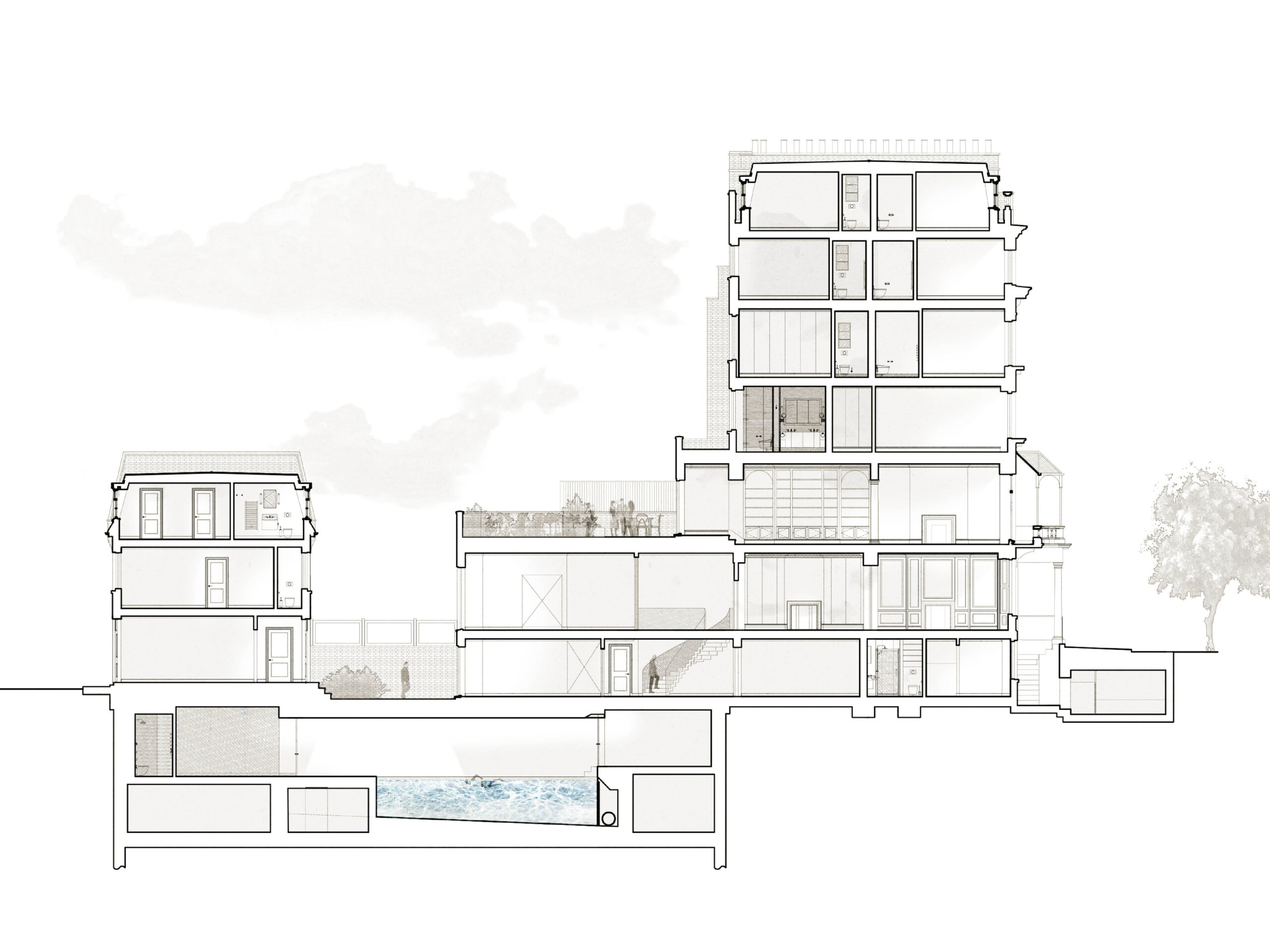 Town house, Cadogan Place, Belgravia