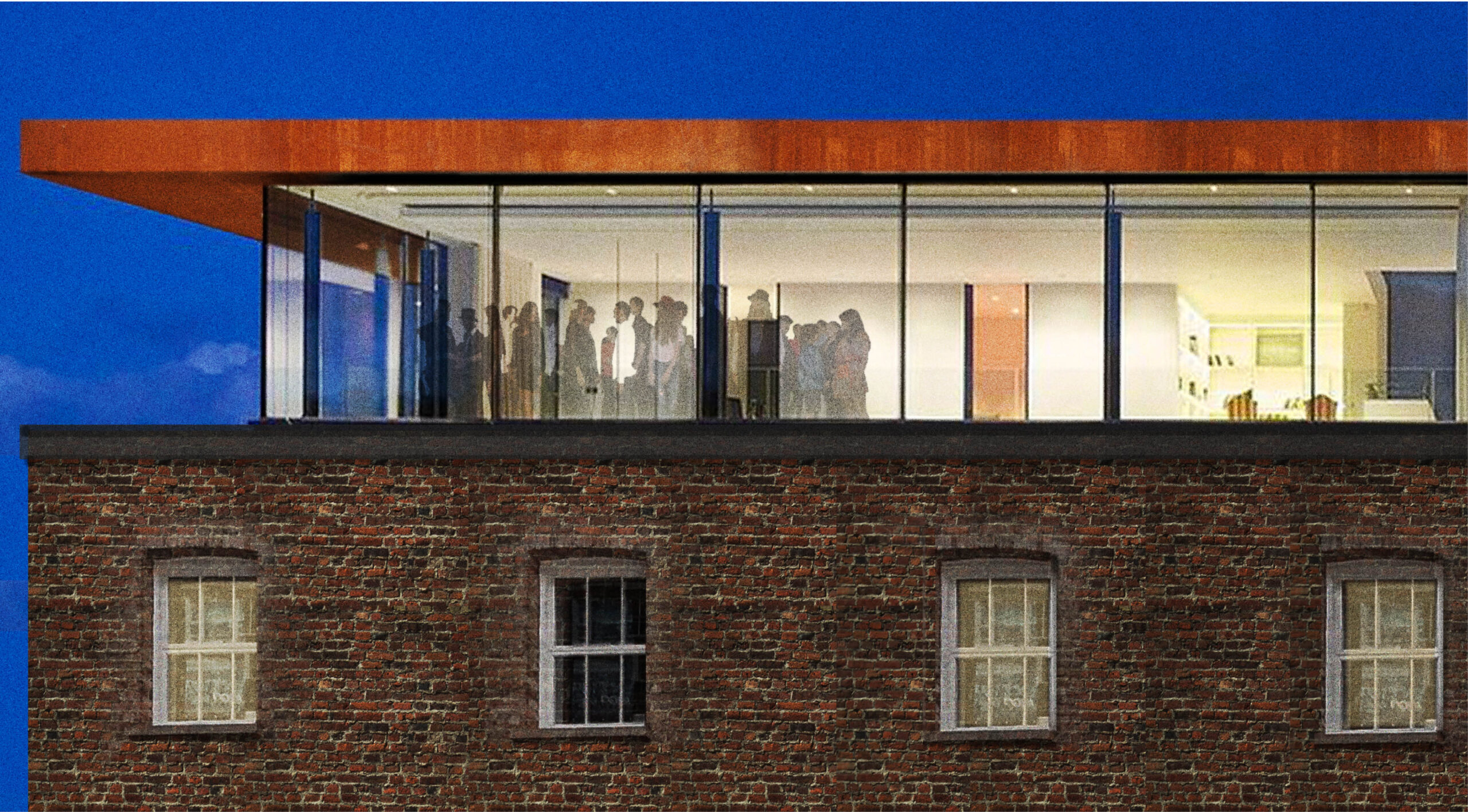 Victorian warehouse extension, Olympia