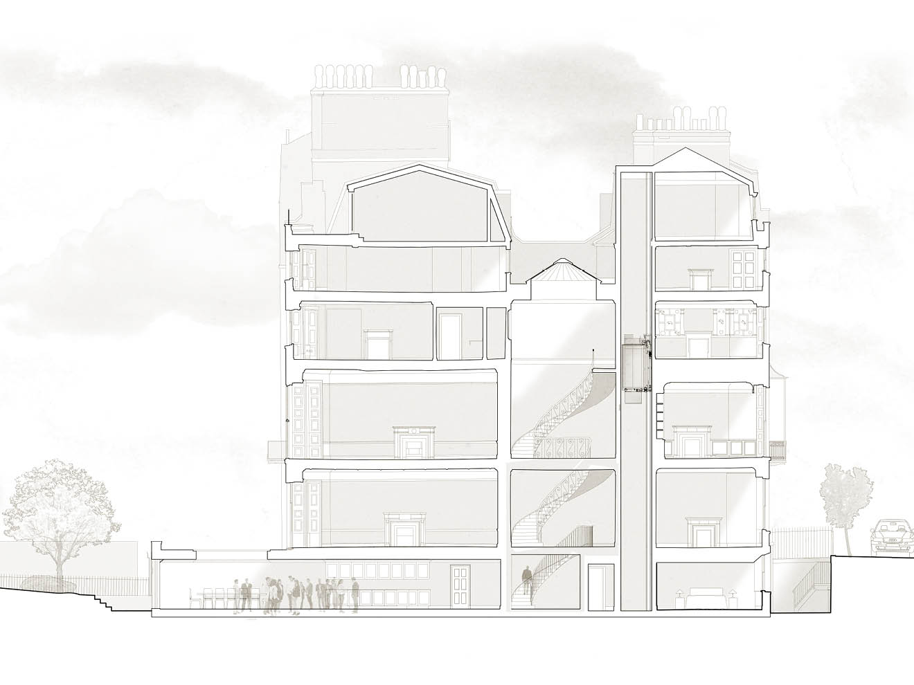 Town house, Queen Anne’s Gate